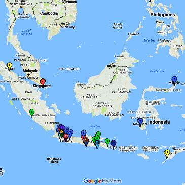 Peta dan Lokasi (Google Map) Perkuliahan Sore Malam Nomor